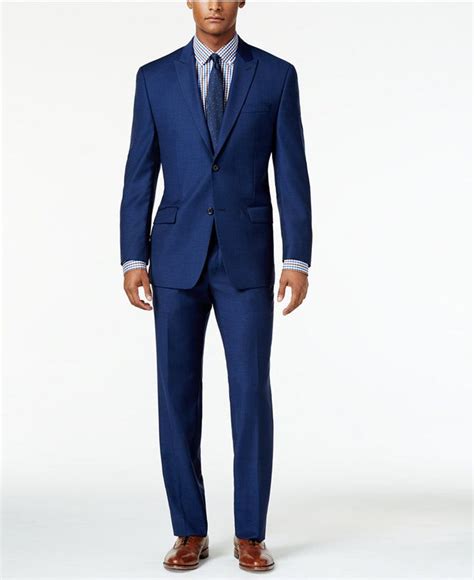 michael kors blue velvet mens suit|Men's Blue Designer Clothing .